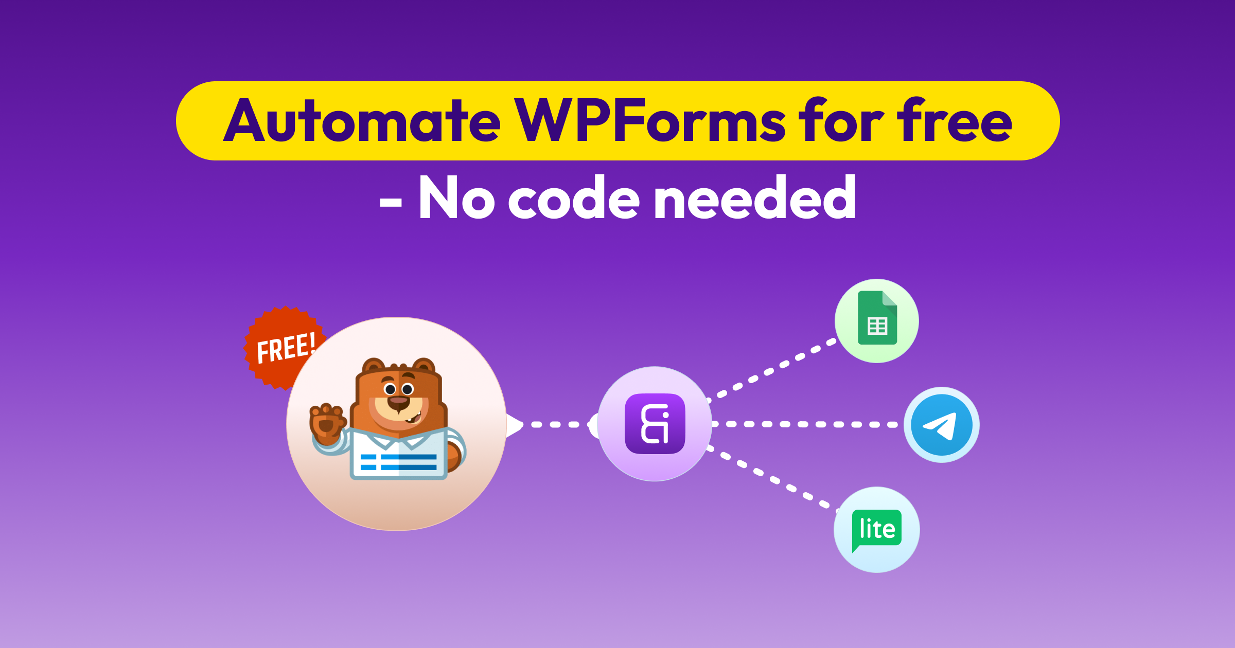 Automate WPForms for free