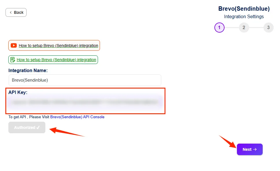 Provide Your Desired App details such as api keys, or client id and secrect