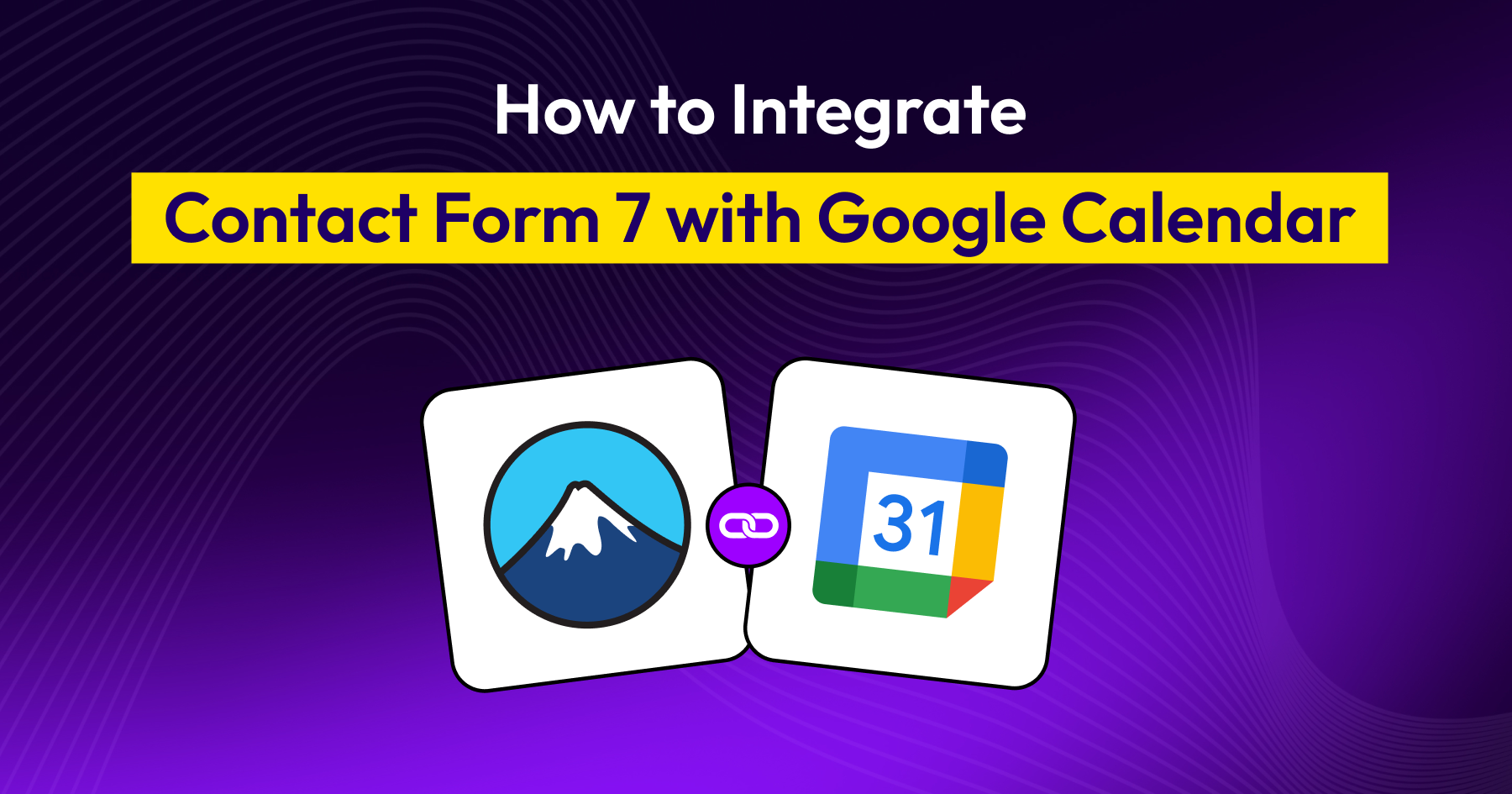 integrate contact form 7 with Google Calendar
