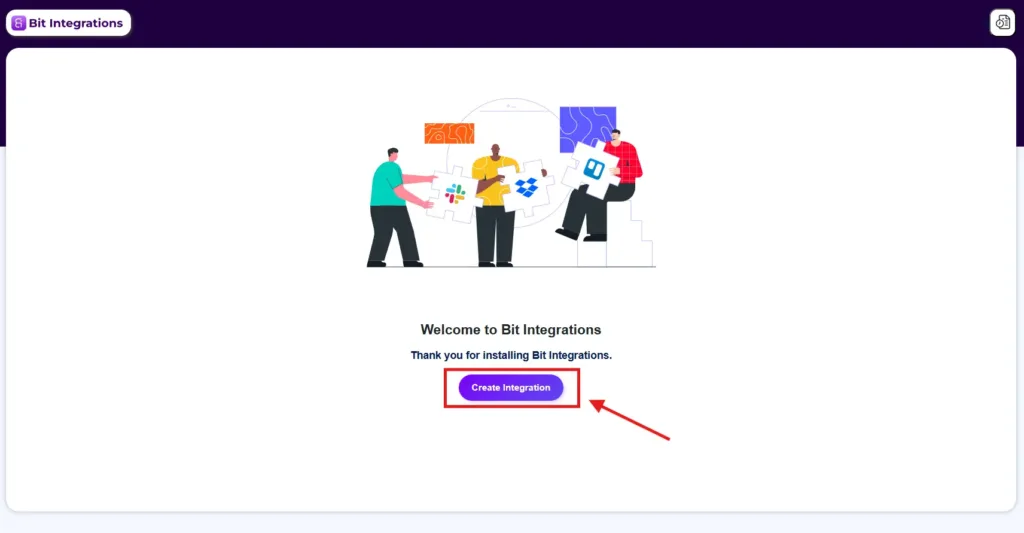 create integration in Bit Integrations
