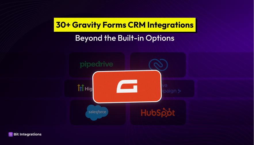 Gravity forms CRM Integrations