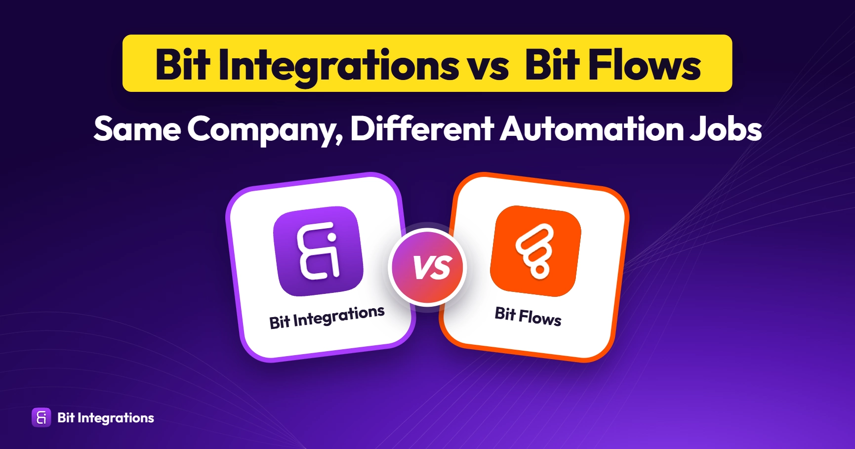 Bit Integrations vs Bit Flows